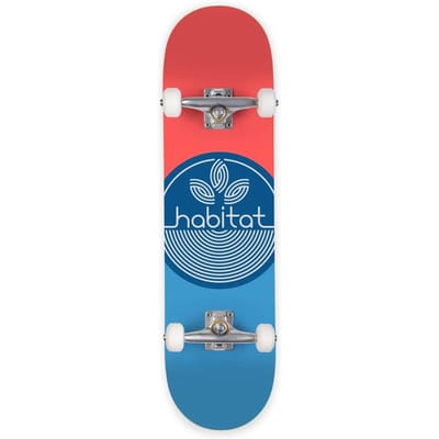 Complete skateboard Habitat Skateboards Leaf Dot