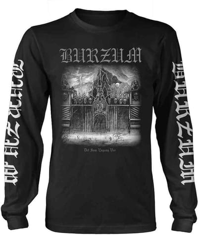 Burzum Longsleeve shirt -S- DET SOM ENGANG VAR 2013 Zwart