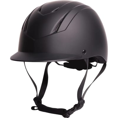 Harry's Horse - Veiligheidscap Quartz - Zwart - Maat 52-56
