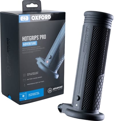Oxford Hotgrips-Pro Adventure Handvatverwarming met de bediening in het handvat - De mooiste Handvatverwarming voor de motorfiets