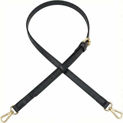 Somstyle Verstelbare Schouderriem voor Tas - Maat M - Bagstrap - Tassenriem - PU Leer - Schouderband - Zwart