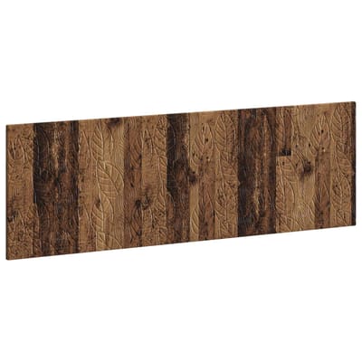 vidaXL - Wandgemonteerd - Hoofdbord - DELFT - Oud - hout - Bewerkt - hout