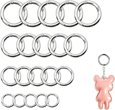Zaksluitingen Set - Karabijn Haken - Tassen Bevestigen - Duurzame Zinklegering - Diverse Maten - Goud Zilver Zwart