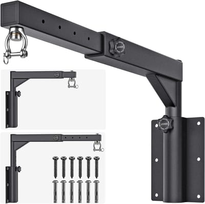 Dailygoods- Wandbeugel Punch Bag - Zware Beugel voor Bokszak - Geschikt voor Thuisgym - Eenvoudige Installatie - Schokbestendig - Tot 800lbs Belastbaar