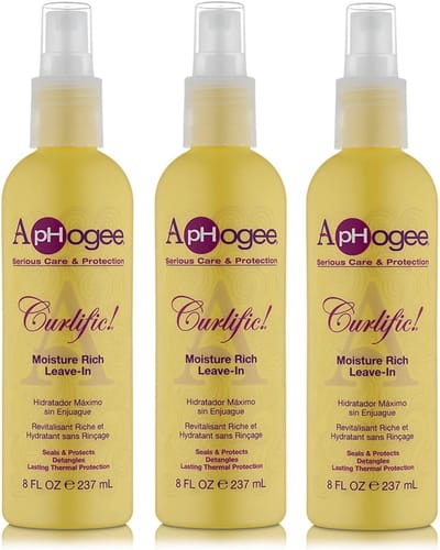 Vochtinbrengende Leave-In Conditioner voor Krullend Haar - Set van 3