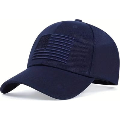 Mode Katoenen Baseballpet Mannen Tactisch Leger Militaire Papa Hoed Amerikaanse VS Vlag Hip Hop Pet Sport Trucker Petten gorras blue