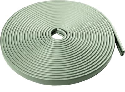 Handgreep Profiel - Kunststof Leuning - Trap Veiligheid - Flexibel PVC - 40x8mm - Lichtgroen