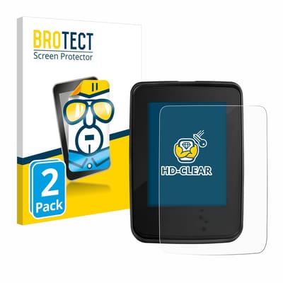 BROTECT - Screenprotector voor Giant RideDash Evo - Folie Beschermfolie transparant 2 Stuks