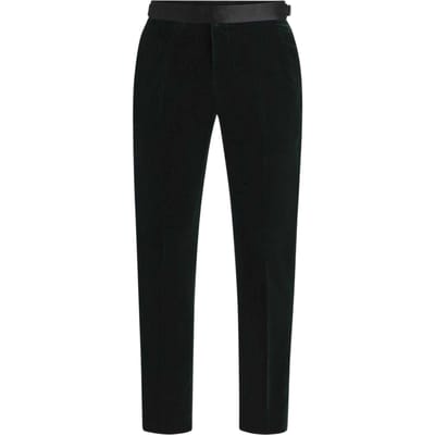 Boss Heren smoking broek (Groen)
