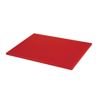 Hygiplas HDPE Snijplank Rood 300x225x12mm HC866 - Horeca