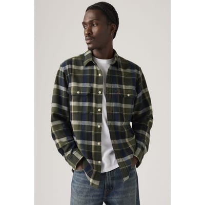 Levi's Jackson Worker Overshirt Größe: M | Casual hemden Outlet | Herren