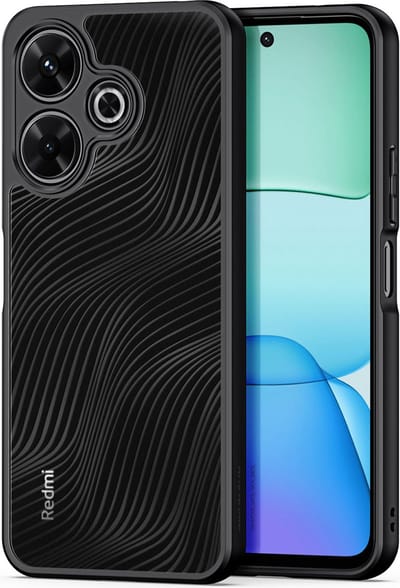 Dux Ducis - Telefoon hoesje geschikt voor de Xiaomi Redmi 13 4G/Note 13R - Back Cover - Aimo Series - Zwart