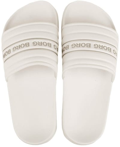 Björn Borg dames slippers harper logo wit