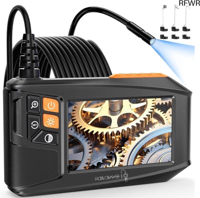 RFWR® HD Endoscoopcamera met 4,3 inch Display en Verstelbare LED's voor Inspectie