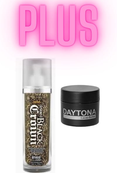 Devoted Creations Black Crown 210 ml PLUS Daytona Cacao Butter 100 ml