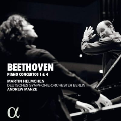 Martin Helmchen, Deutsches Symphonie-orchestre Berlin, Andrew Manze - Beethoven: Piano Concertos 1 & 4 (CD)