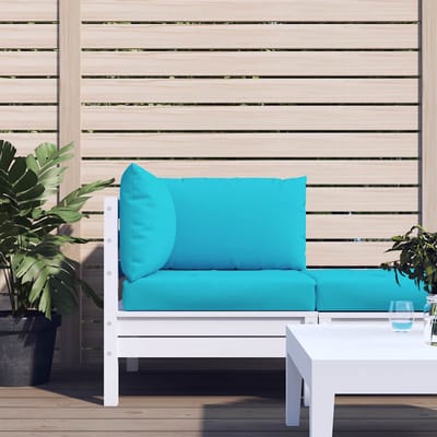 vidaXL - Palletkussens - 3 - st - oxford - stof - turquoise
