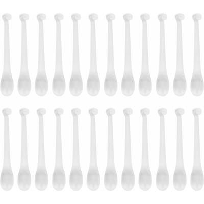 Glaçons en acrylique de 10cm, 24 pièces, ornements de noël pour arbre de noël, décoration de fête de mariage white
