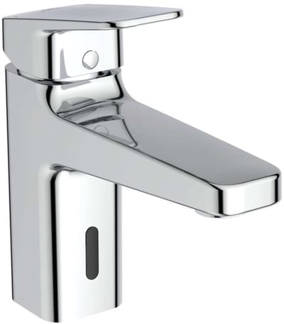 Ideal Standard Ceraplan iX - Hybrid wastafelkraan, met ClickClack waste, batterij voeding, chroom BD283AA