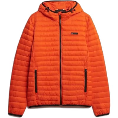 Superdry - Lite Fuji jas met capuchon - Heren - Gewatteerde jassen