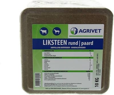 Agrivet Liksteen Rund en Geiten 10KG
