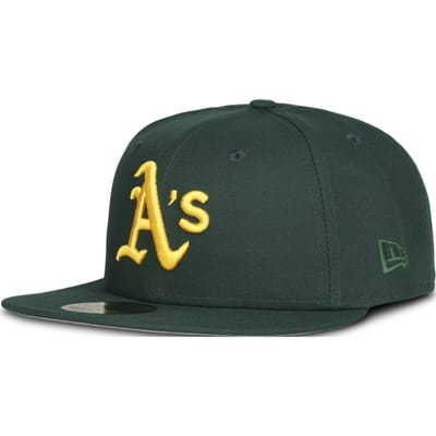 New Era 59FIFTY Petten Unisex - Groen - Maat 7 1/2 - Katoen