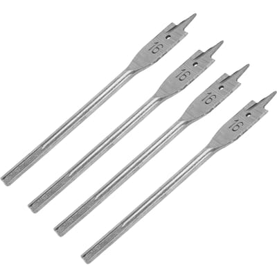 4 stuks Platte Houtboor Gatenzaag Hoge Koolstofstaal DIY Boorgereedschap Set 16mm