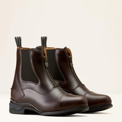Devon Zip Paddock Boot Heren Waxed Choclate - UK9/43