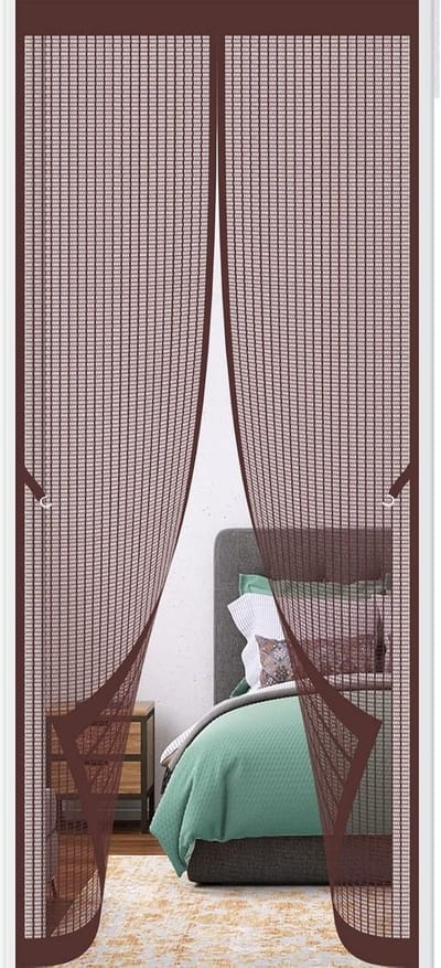 Magnetisch Hor voor Deur 185x185 cm - Vliegenhor met Automatische Sluiting voor Balkondeur en Ramen