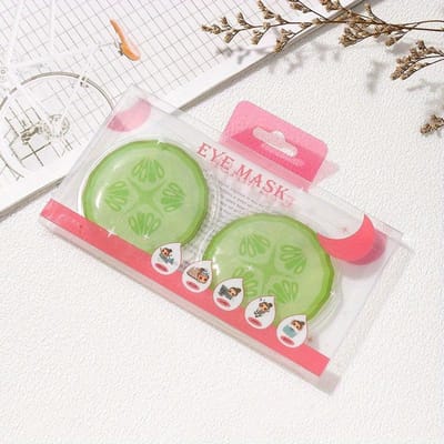 Pack de glace en gel Coussinets rafraîchissants réutilisables pour les yeux et patchs sous les yeux Pack de traitement chaud-froid pour les yeux pour soulager les rougeurs et la douleur et détendre les yeux