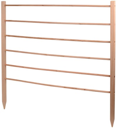 UNUS® Klimrek planten ladder voor klimplanten hout 100 cm naturel