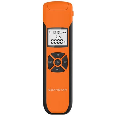 Draagbare lichtgewicht optische vermogensmeter Hoge nauwkeurigheid oplaadbare optische vermogensmeter 7 G1010