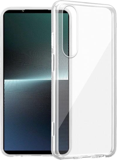 Cadorabo Hoesje geschikt voor Sony Xperia 1 V in VOLLEDIG TRANSPARANT - Beschermhoes gemaakt van flexibel TPU Silicone Case Cover