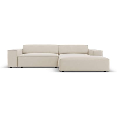 4-zits hoekbank Jodie velvet rechts | Micadoni