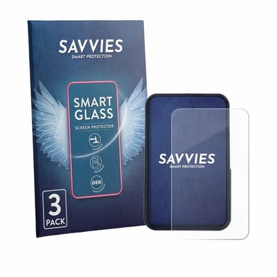 3 Stuks Savvies Screenprotector - geschikt voor Okiyakusama Bike Computer - beschermfolie glas transparant