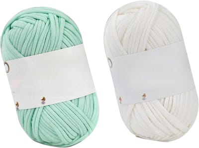 Polyester Garen - Zacht Textielgaren voor Home Decor - Katoenen Touw voor Macramé en Babybreigaren - Ideaal voor Breien en Haken