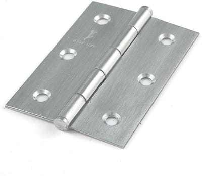 RVS Bladscharnier 60x40mm - 6 gaten
