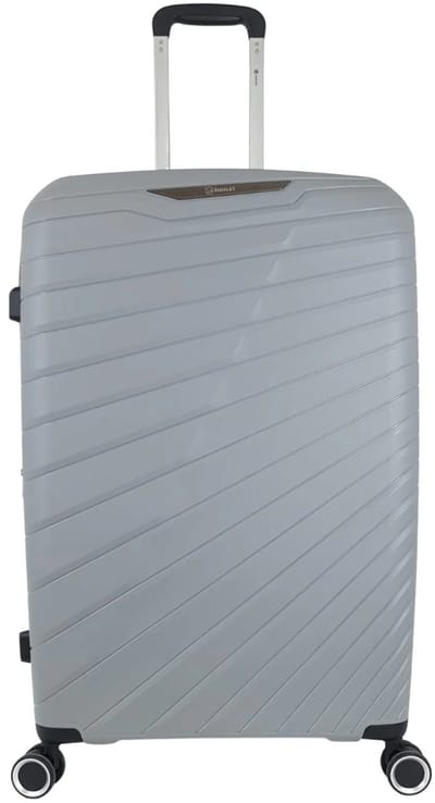 Benzi Salvador Grote Koffer 75 cm - 95/102 liter - Expandable - Grijs