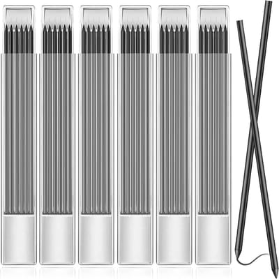 36 Stuks 2.8mm Diepe Gaatjes Pica Navullingen - Houtbewerking, Bouw en Timmerwerk Accessoires (Zwart)