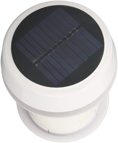 Dakafzuigventilator - Geruisloze Ventilatie - Zonne-energie - Zwart - Efficiënte Ventilator - Geschikt voor Campers Caravans Schepen