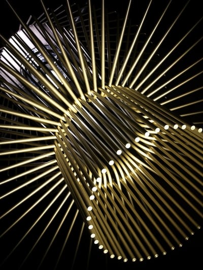 Foscarini - Allegro Assai Hanglamp - Ked - goud