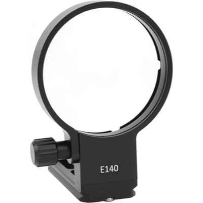 Lenskraag Statiefbevestigingsring met 1/4in 3/8in Schroefgat voor Sigma 100-400mm F5-6.3 DG DN OS E gray