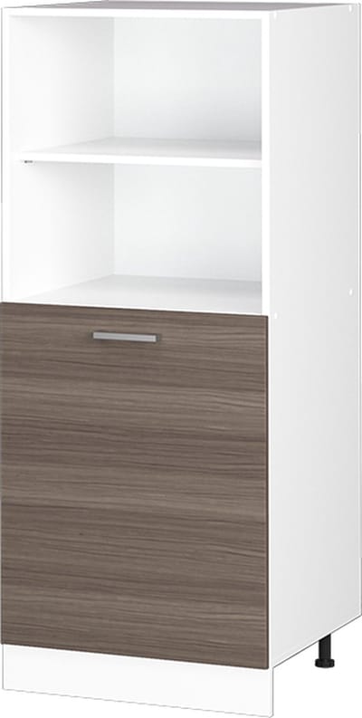 Vicco R-Line Universele voorraadkast – 60 cm met open vakken en deur Grijs