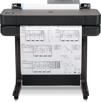 Hp Designjet T630 24´´ Plotter Zwart One Size / EU Plug 220V