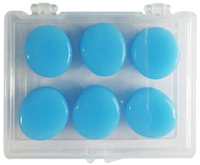 3 paar oordoppen herbruikbaar - Siliconen oordopjes - Zelf te vormen - Kneedbaar - Gehoorbescherming - Earplugs - Geluid dempen - Zwemoordoppen - Slaapoordoppen - Oorbescherming - Blauw - Jonyx