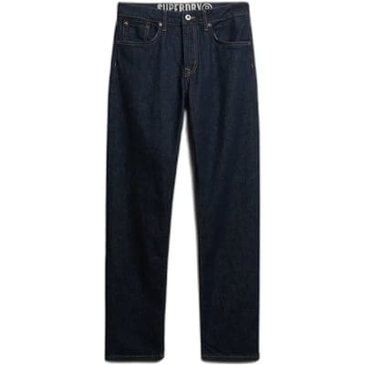 Superdry - Vintage slimfit jeans van biologisch katoen met rechte pijpen - Heren - Jeans