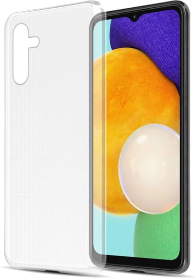 Cadorabo Hoesje geschikt voor Samsung Galaxy A13 5G in VOLLEDIG TRANSPARANT - Beschermhoes gemaakt van flexibel TPU Silicone Case Cover