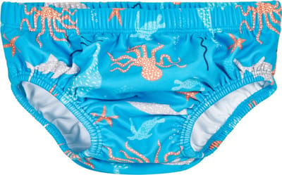Playshoes - Zwemluier - Zeedieren - Blauw - 461350 - Maat 62/68