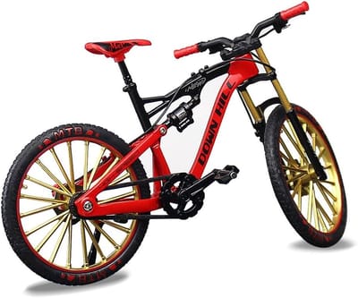 Mountainbike voor vingerfiets, decoratieve mini fiets, perfect voor verzamelaars en cadeau's