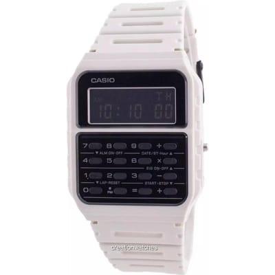 Casio jeugddatabank CA-53WF-8B CA53WF-8B quartz unisex horloge zwart